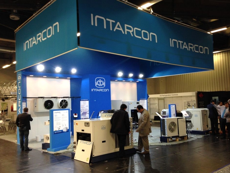 Intarcon stand almost ready